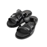 دمپایی چرم مردانه کد 2961