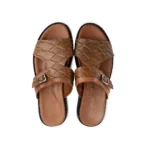 دمپايی مردانه چرم کد 2960 - Image 9