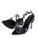 کفش زنانه مجلسی جلو باز و پشت باز کد 1451 - Image 4